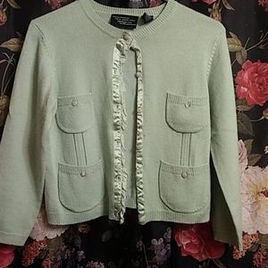 Mint green Cardi